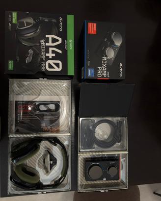 Astro A40 con 2 mixamp