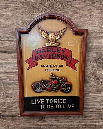Quadro HARLEY DAVIDSON vintage 