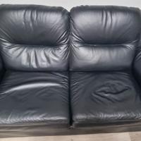 Divano pelle 2 posti