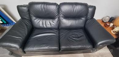 Divano pelle 2 posti