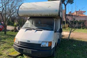 camper mansardato integro perfettamente marciante