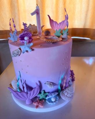 Torta scenografica sirena