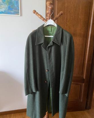 Cappotto loden uomo verde vintage