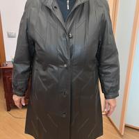 Cappotto in vera pelle