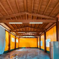 Strutture e Gazebi in legno lamellare usati