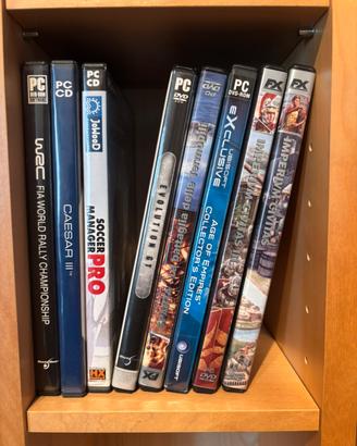 Collezione videogiochi PC Vintage