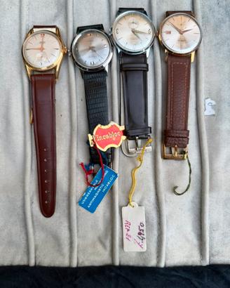 4 orologi uomo anni 60