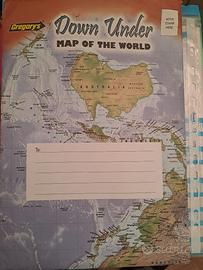 Gregory's Down Under Map of the World 