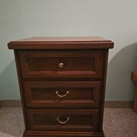 Comodino arte povera