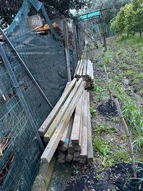 Pali in cemento per recinzione / vigneto – Usati