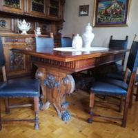 sala in noce
