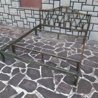 letto in bambù anni 70