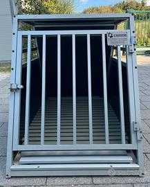 Box auto per cane in alluminio