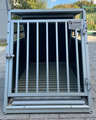 Box auto per cane in alluminio
