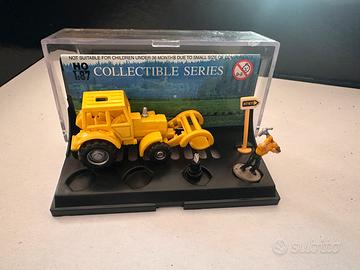 Modellino ruspa scala H0 1/67 diorama trenino