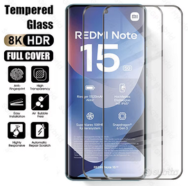 Protezione in vetro temprato per Redmi Note 15
