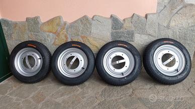 Cerchi + Gomme fiat 500 epoca