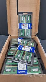 Lotto 12x Kit RAM Kingston KFJ-E50/512 DDR2 ECC