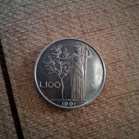 monete 100 lire  1000 lire valutate 1997