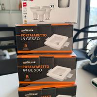 Portafaretti quadrati com faretto