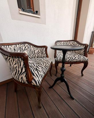 Poltroncine metà 800 francese