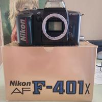 Nikon  F 401 Nikon F 601 piu obiettivi nuove 