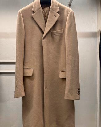 Prada Cappotto Monopetto in Cammello