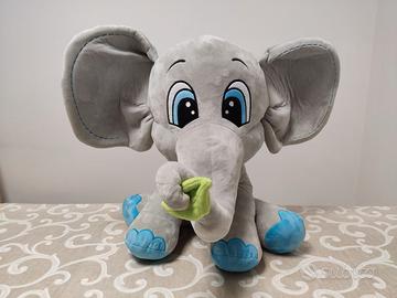 Peluche elefante, pupazzo formato grande (50 cm)