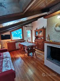 Mansarda trilocale sulla pista da sci Belvedere