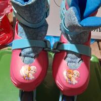 Pattini bambina calzata 29 al 32 con protezioni