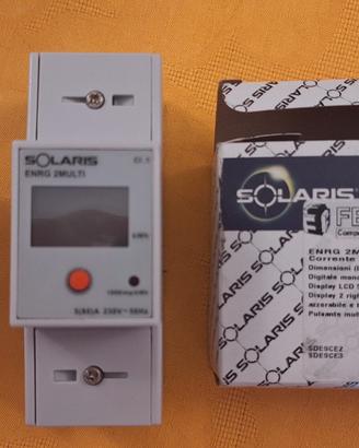 Analizzatore rete modulare monofase Solaris