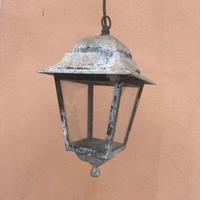 Lampadario vintage per esterno giardino casa