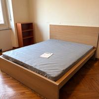 Letto + Materasso a molle Malm