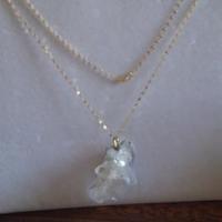Collana in Argento 925 con talismano Quarzo Ialino