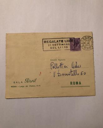 Biglietto postale pubblicitario Sala Persil