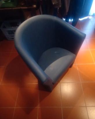 Poltrona a pozzetto