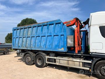 CONTAINER SCARRABILE USATO A CIELO APERTO CON G