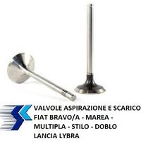 Valvole aspirazione e scarico Fiat Stilo, Lybra