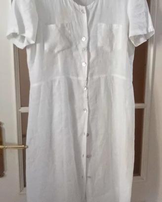 abito donna in puro lino made in Italy 
