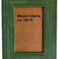 Cornice in legno cm 10x15 con piede d'appoggio