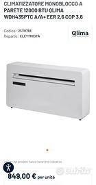 Condizionatore Climatizzatore Qlima Monoblocco