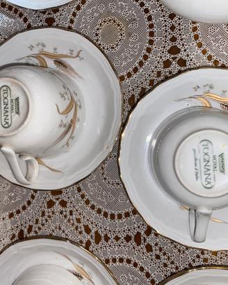 Servizio 10 tazzine da caffè vintage Tognana