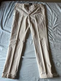 Pantaloni 40weft colore panna