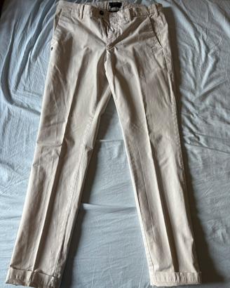 Pantaloni 40weft colore panna