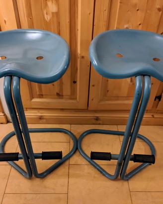 Sgabelli in ferro vintage - trattore