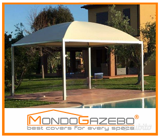 Gazebo SUN PLUVIO resistente grondaia + misure