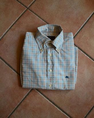 Camicia Etro Milano a quadri Vintage