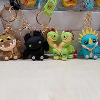 portachiavi  di dragontrainer 2 pz.ass