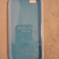 cover azzurra in silicone per iPhone 6s 