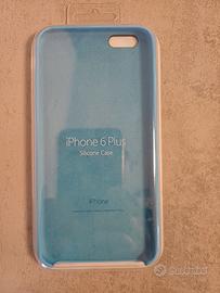 cover azzurra in silicone per iPhone 6s 